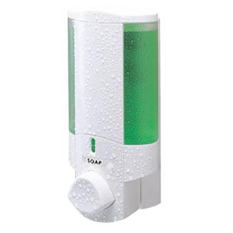 Dolphin - Single Plastic Shower Dispenser - White 3 Dolphin - Single Plastic Shower Dispenser - White