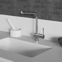 Ideal Standard Ceralook Chrome Single Lever L-Shape Spout Kitchen Mixer -Espaces Bain Shop bd572aa d3