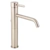 BagnoDesign M-Line Brushed Nickel Tall Basin Mixer With Pop-up Waste