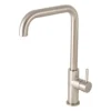 BagnoDesign M-Line Brushed Nickel Kitchen Sink Mixer With Swivel Spout -Espaces Bain Shop bdmmli361nb l