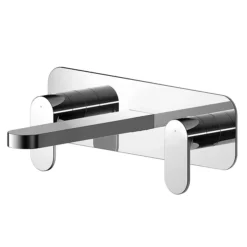 Nuie Binsey 3TH Wall Mounted Basin Mixer