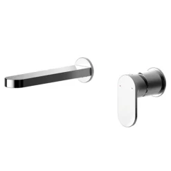 Nuie Binsey 2TH Wall Mounted Basin Mixer