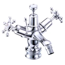 Burlington Birkenhead Regent Bidet Mixer With Pop Up Waste