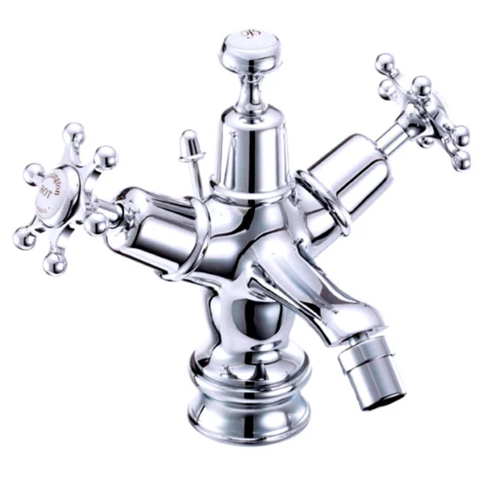 Burlington Birkenhead Regent Bidet Mixer With Pop Up Waste 3 Burlington Birkenhead Regent Bidet Mixer With Pop Up Waste