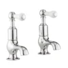 Crosswater - Belgravia Lever Cloakroom Basin Taps -Espaces Bain Shop bl150dnc lv ln