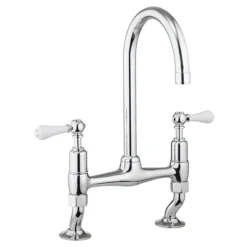 Crosswater - Cucina Belgravia Lever Dual Lever Kitchen Mixer - Chrome -Espaces Bain Shop bl710dc lv l