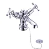 Burlington Claremont Regent - Basin Mixer With Plug And Chain 1 Burlington Claremont Regent - Basin Mixer With Plug And Chain -Espaces Bain Shop burclr5verylargealt