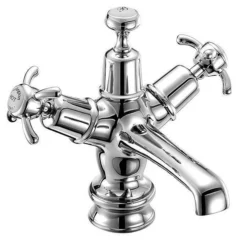 Burlington Anglesey Regent Basin Mixer Tap With Click Clack Waste 6 Burlington Anglesey Regent Basin Mixer Tap With Click Clack Waste -Espaces Bain Shop burlingtonangleseyregentbasinmixerwithclickclackwasteanr6l