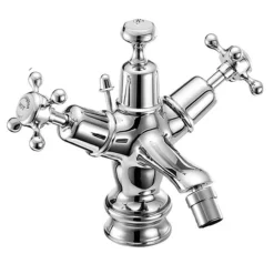 Burlington Claremont Regent With Pop Up Waste - Bidet Mixer -Espaces Bain Shop burlingtonclaremontregentbidetmixerclr13l