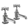Burlington - Stafford Bath Pillar Taps -Espaces Bain Shop burlingtonstaffordbathpillartapssta13l