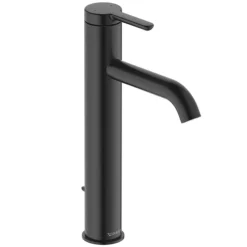 Duravit C.1 L-Size Single Lever Basin Mixer With Pop-up Waste - Matt Black