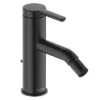 Duravit C.1 Single Lever Bidet Mixer With Pop-up Waste - Matt Black -Espaces Bain Shop c12400001046 l