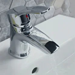 Bristan Capri Contemporary Basin Mixer (no Waste) - Chrome