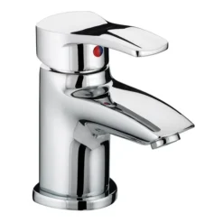 Bristan Capri Contemporary Basin Mixer With Eco-Click & Pop-up Waste - Chrome