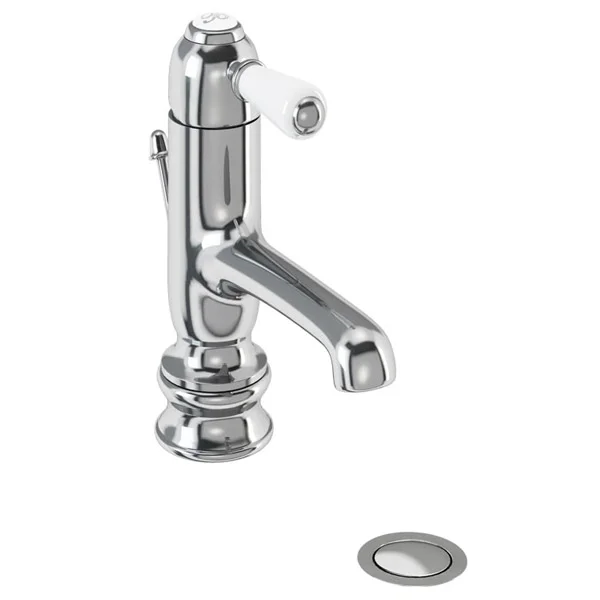 Burlington - Chelsea Regent Straight Mono Basin Mixer Tap With Pop Up Waste 3 Burlington - Chelsea Regent Straight Mono Basin Mixer Tap With Pop Up Waste