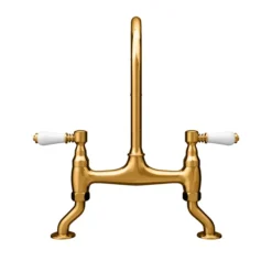 Chatsworth Antique Gold Traditional Bridge Lever Kitchen Sink Mixer 13 Chatsworth Antique Gold Traditional Bridge Lever Kitchen Sink Mixer -Espaces Bain Shop chtktagd2