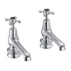 Burlington Claremont Regent Black Basin Taps 5" -Espaces Bain Shop clr2bla l