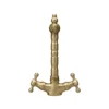 Britannia Classic Mono Sink Mixer - Brushed Brass -Espaces Bain Shop clsm2 d5