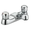 Bristan - Club Bath Filler - Chrome With Metal Heads -Espaces Bain Shop club bath filler l