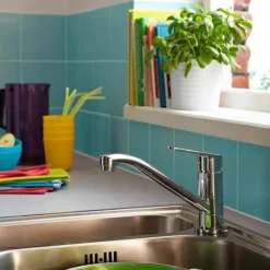 Bristan Cinnamon EasyFit Monobloc Kitchen Sink Mixer -Espaces Bain Shop cnnefsnkc d2