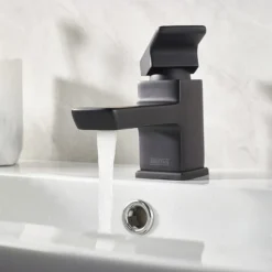 Bristan Cobalt Black Mono Basin Mixer With Clicker Waste 12 Bristan Cobalt Black Mono Basin Mixer With Clicker Waste -Espaces Bain Shop cobbasblk d3