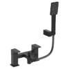 Bristan Cobalt Black Bath Shower Mixer -Espaces Bain Shop cobbsmblk d1