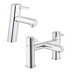 Grohe Concetto Tap Package (Bath + Basin Tap) -Espaces Bain Shop conctpk l