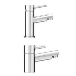 Cruze Modern Bathroom Tap Package (Bath + Basin Tap) -Espaces Bain Shop crzpkd2