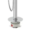 Cruze Round Thermostatic Floor Mounted Freestanding Bath Shower Mixer Chrome -Espaces Bain Shop crzrdtfst1 d2