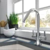 Bristan - Cashew Easy Fit Monobloc Kitchen Sink Mixer -Espaces Bain Shop cshefsnkc d1