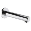 Cruze Chrome Round Wall Mounted Straight Bath Spout -Espaces Bain Shop czchspl