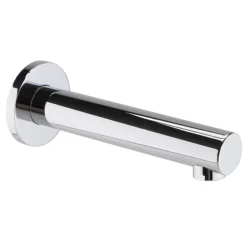 Cruze Chrome Round Wall Mounted Straight Bath Spout