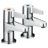 Bristan - Design Utility Lever 3/4 Bath Taps - Chrome -Espaces Bain Shop design bath l
