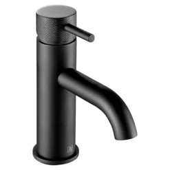 JTP Vos Matt Black Single Lever Basin Mixer With Designer Handle 6 JTP Vos Matt Black Single Lever Basin Mixer With Designer Handle -Espaces Bain Shop dh28008amb l