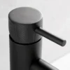 JTP Vos Matt Black Tall Single Lever Basin Mixer With Designer Handle -Espaces Bain Shop dh28009amb d1