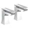 Bristan - Ebony Bath Taps - Chrome -Espaces Bain Shop eby34c ln