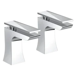 Bristan - Ebony Bath Taps - Chrome