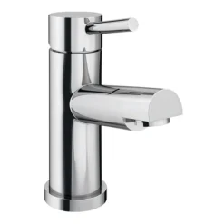 EcoDelux Round Water Saving Mono Basin Mixer Tap With Waste 9 EcoDelux Round Water Saving Mono Basin Mixer Tap With Waste -Espaces Bain Shop ecob2w n