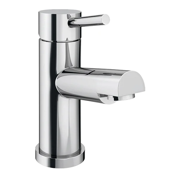 EcoDelux Round Water Saving Mono Basin Mixer Tap With Waste 4 EcoDelux Round Water Saving Mono Basin Mixer Tap With Waste - Image 2