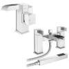 Edge Waterfall Basin + Bath Shower Mixer Tap Pack -Espaces Bain Shop edgepk lrg