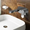 Elite Wall Mounted Tap Package (Bath Filler + Basin Tap) Chrome 2 Elite Wall Mounted Tap Package (Bath Filler + Basin Tap) Chrome -Espaces Bain Shop eli18pkd1