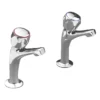 Franke F1083 Sink Pillar Taps With Fluted Handles -Espaces Bain Shop f1083 l
