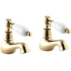 Deva Georgian Bath Taps - Gold -Espaces Bain Shop ge02501l