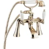 Deva Georgian Bath Shower Mixer - Gold -Espaces Bain Shop ge03501verylarge