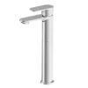 Gio Round Chrome High Rise Mono Basin Mixer Tap -Espaces Bain Shop gi9182 l2