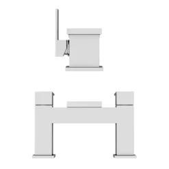 Glacier Modern Tap Package (Bath + Basin Tap)
