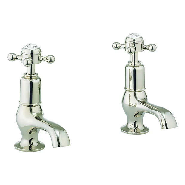 Crosswater - Belgravia Crosshead Cloakroom Basin Taps - Nickel 4 Crosswater - Belgravia Crosshead Cloakroom Basin Taps - Nickel - Image 2