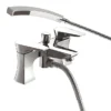 Bristan - Hourglass Contemporary Bath Shower Mixer - Chrome -Espaces Bain Shop houbsmc ln