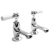 Hudson Reed Topaz Lever Basin Taps -Espaces Bain Shop hudsonreedtopazleverbasintapsbc301dll