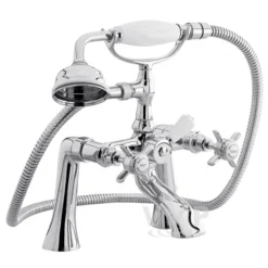 Nuie Traditional Beaumont Bath Shower Mixer W. Shower Kit